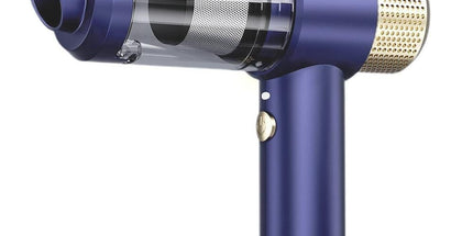 4-in-1 Handheld Car Vacuum Cleaner Portable Cordless Air Duster with LED Light for Car Home Office Blue