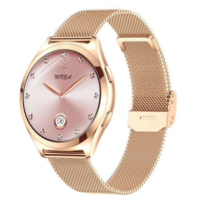 Smart Watch for Women Waterproof Smartwatch 100+ Sports Fitness Tracker-Gold
