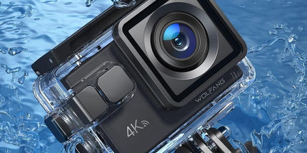 4K Action Camera Waterproof Underwater Camera with Remote Contro