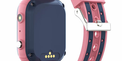 4G Kids Smart Watch with GPS Tracker Water-resistant Kids Cell Phone Watch -Pink