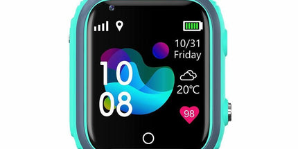 4G Kids Smart Watch with GPS Tracker Water-resistant Kids Cell Phone Watch -Green