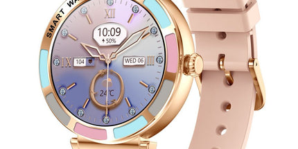 Bluetooth Smart Watch IP67 Waterproof Smartwatch with 100+Sports Modes-Gold