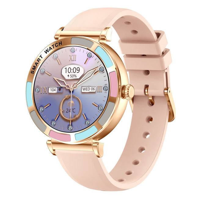 Bluetooth Smart Watch IP67 Waterproof Smartwatch with 100+Sports Modes-Gold