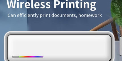 X9 A4 Inkless Thermal Printer USB + Bluetooth Portable Printer Gray