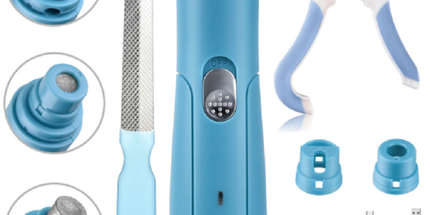 Electric Dog Nail Clippers for Dog Nail Grinders Rechargeable USB Charging Pet Quiet Cat Paws Nail