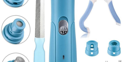 Electric Dog Nail Clippers for Dog Nail Grinders Rechargeable USB Charging Pet Quiet Cat Paws Nail