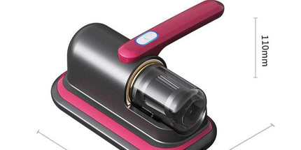 Home Handheld Dust Mite Vacuum Cleaner, High-Frequency Dual-Beating + UV Sterilization, Cordless Portable Dust Mite Remover for Mattresses and Sofas, Cordless Portable Dust Mite Remover for Mattresses and Sofas - Red