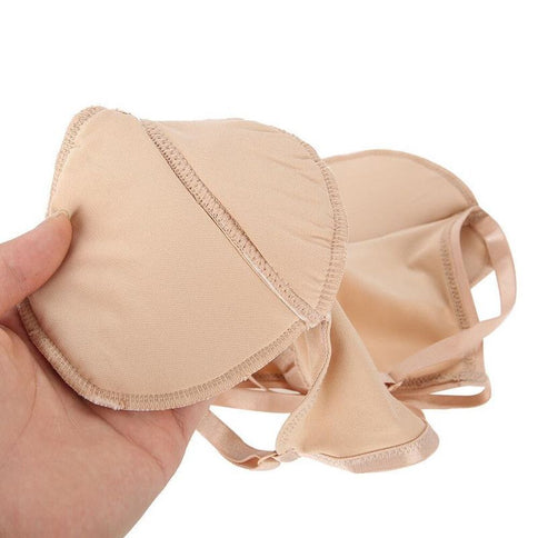 Reusable Underarm Sweat Pads, Invisible Anti-Sweat Armpit Liners, Breathable Sweat-Proof Pads—Beige