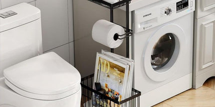 Bathroom Tissue Holder – Wall-Mounted Storage Rack for Home