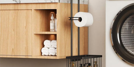 Bathroom Tissue Holder – Wall-Mounted Storage Rack for Home