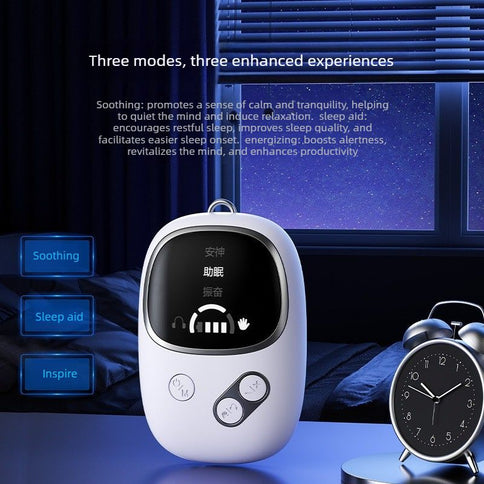CES Sleep Aid Device Ear Clip & Hand Held Physical Therapy Insomnia Anxiety Relief Sleep Machine Drug Free