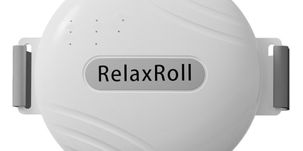 Abdominal Massager for Constipation and Menstrual Cramp Relief, Heating Belt for Stomach and Belly, Portable Warm Massage Device for Women