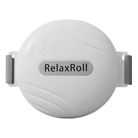Abdominal Massager for Constipation and Menstrual Cramp Relief, Heating Belt for Stomach and Belly, Portable Warm Massage Device for Women