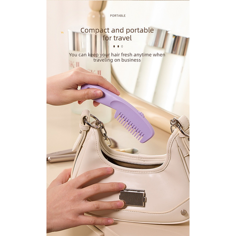 Hair Cutting Comb Dual Function Trimming Styling Comb for Home DIY Haircuts-pink