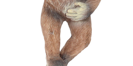 Baby Monkey Hanging Statue Exquisite Carving Resin Brown Monkey Sculptures for Trees Gardens