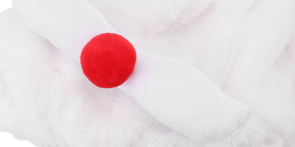 Christmas Helmet Cover Plush Scratch Proof Motorcycle Helmet Hat for Entertainment Decoration