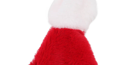 Christmas Helmet Cover Plush Scratch Proof Motorcycle Helmet Hat for Entertainment Decoration