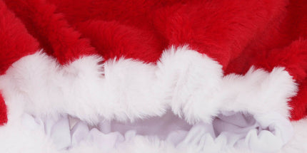 Christmas Helmet Cover Plush Scratch Proof Motorcycle Helmet Hat for Entertainment Decoration