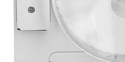 5in Wall Shower Clock Digital Timer Alarm Temperature Humidity Display Waterproof for Home BathroomWhite