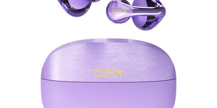 Cleer Bridge Clip On Open Ear Bluetooth Earbuds, Dolby Spatial Audio,purple Tyack eCommerce Solutions