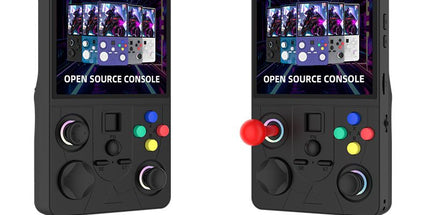 DC40V Retro Handheld Game Console, 4 Inch IPS Display, 64GB 20000+ Preloaded Retro Games，black