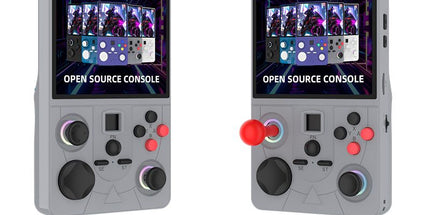 DC40V Retro Handheld Game Console, 4 Inch IPS Display, 64GB 20000+ Preloaded Retro Games，gray