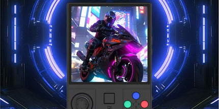 DC40V Retro Handheld Game Console, 4 Inch IPS Display, 64GB 20000+ Preloaded Retro Games，white