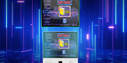 DC45V Retro Handheld Game Console, 4.5‑Inch HD IPS Full View Screen，black
