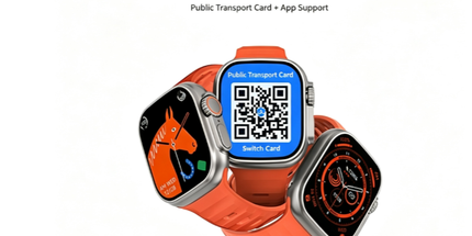 DT8-Ultra Large Screen Smart Watch,orange