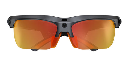 E08 Smart Bluetooth Cycling Sunglasses with Camera, UV400 Outdoor Sports Glasses，orange