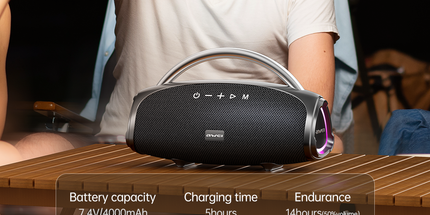 KA38 Wireless Bluetooth Portable Speaker,black