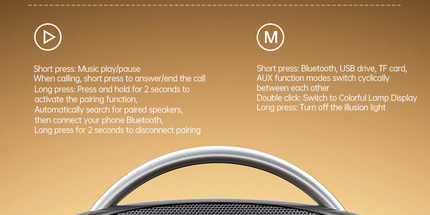 KA38 Wireless Bluetooth Portable Speaker,black
