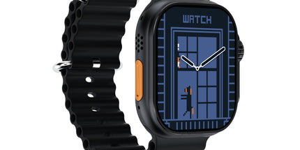 U4A Smart Watch, Bluetooth Calling Fitness Smartwatch, black