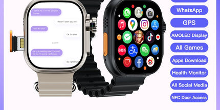 U4A Smart Watch, Bluetooth Calling Fitness Smartwatch, black
