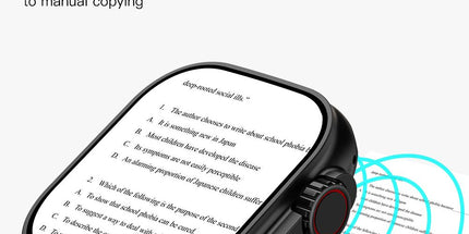 U4A Smart Watch, Bluetooth Calling Fitness Smartwatch, black