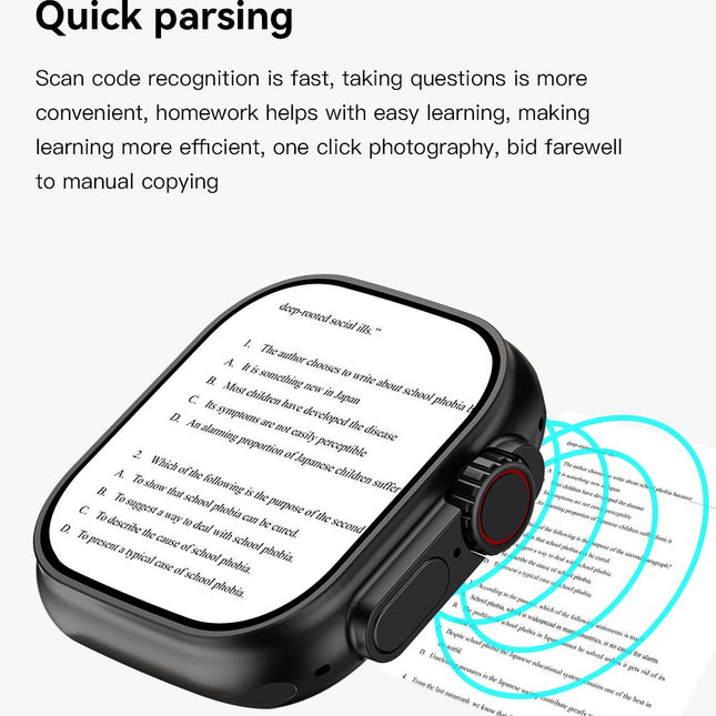 U4A Smart Watch, Bluetooth Calling Fitness Smartwatch, black