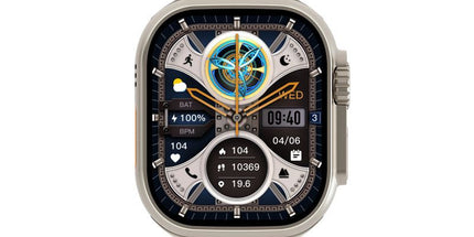 UltraAi3 5G Smart Watch, Retractable Rotating Camera，silver