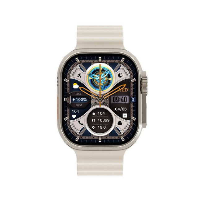 UltraAi3 5G Smart Watch, Retractable Rotating Camera，silver
