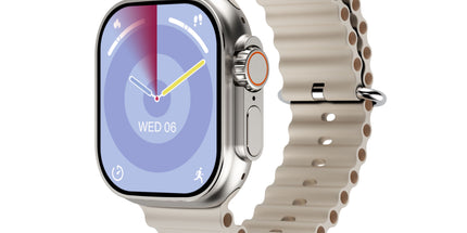 UltraAi3 5G Smart Watch, Retractable Rotating Camera，silver