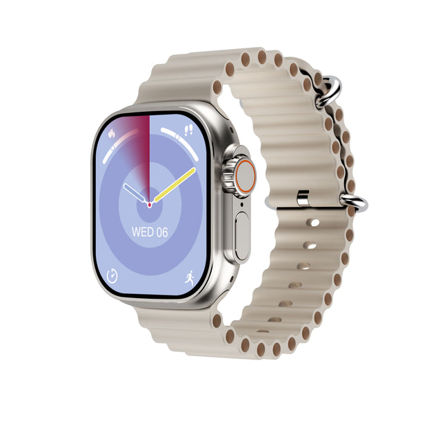 UltraAi3 5G Smart Watch, Retractable Rotating Camera，silver