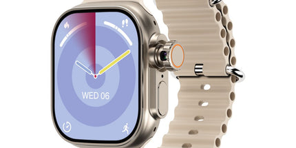 UltraAi3 5G Smart Watch, Retractable Rotating Camera，silver
