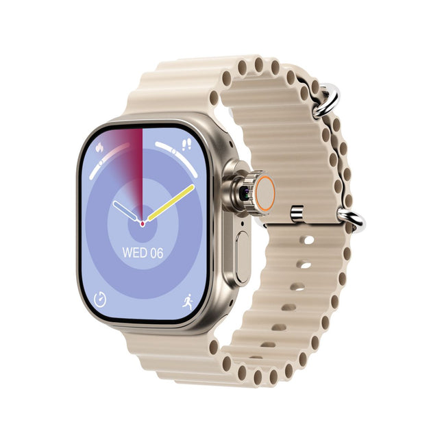 UltraAi3 5G Smart Watch, Retractable Rotating Camera，silver