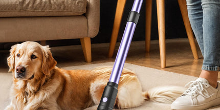 Cordless Vacuum Cleaner, 55Kpa/55mins Self-Standing Powerful Stick Lightweight Vacuum Cleaner for Home Pet Hair/Hard Floor/Carpet。
