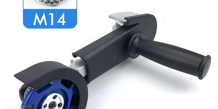 Angle Grinder to Carving Tool Adapter with Wood Carving Disc for Woodworking Grooving Sculpting Shaping Compatible with Multiple Grinder Models (Angle Grinder-Router Adapter (M14)) Tyack eCommerce Solutions