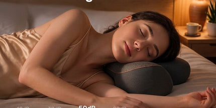 Ergonomic Memory Foam Neck and Shoulder Massage Pillow with Vibration, Infrared Heat, and Airbag Traction for Home Relaxation and Muscle Stress Relief (Grey) Tyack eCommerce Solutions