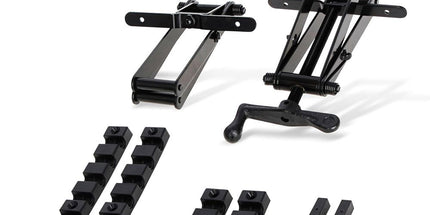 Four-Way Pressure Woodworking Clamp with Scissor-Head and Slotted Fixing Bars for Panel Gluing, Joinery, and Edge Bonding Tasks (1PCS) Tyack eCommerce Solutions