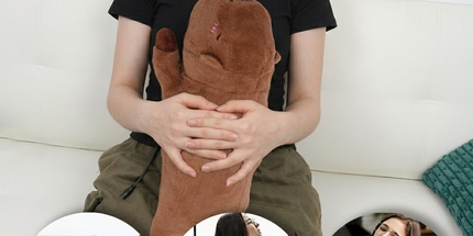 USB-Powered Capybara Plush Heating Pillow – Cute Cartoon Animal Design for Warmth and Comfort, Perfect for Belly, Waist, and Neck Heat Therapy, Ideal as a Cozy Hugging Companion for Home and Office Use (Brown)