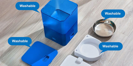 Smart Pet Feeder with WiFi and Button Control, 4L Automatic Cat and Dog Food Dispenser with Removable Stainless Steel Bowl, Ideal for Busy Owners, Travel, and Home Use (Orange, Button Version) Tyack eCommerce Solutions