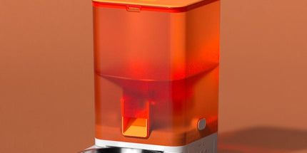 Smart Pet Feeder with WiFi and Button Control, 4L Automatic Cat and Dog Food Dispenser with Removable Stainless Steel Bowl, Ideal for Busy Owners, Travel, and Home Use (Orange, WIFI Version) Tyack eCommerce Solutions