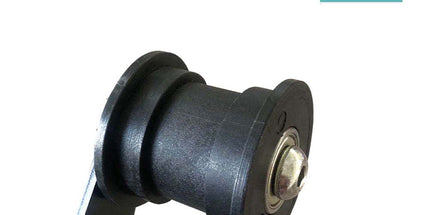 Angle Grinder Belt Sander Attachment Metal Bracket with Three Roller Support for Pipe Tube 360 Degree Sanding Polishing Woodworking Metalworking (Round Tube Sander (US Thread)) Tyack eCommerce Solutions
